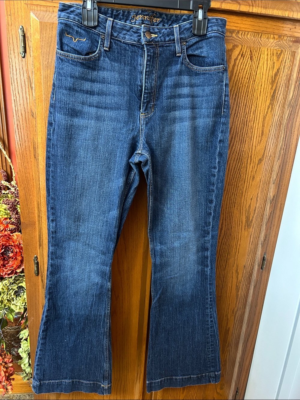 KIMES-Jenni Dark Blue Flare Jeans
